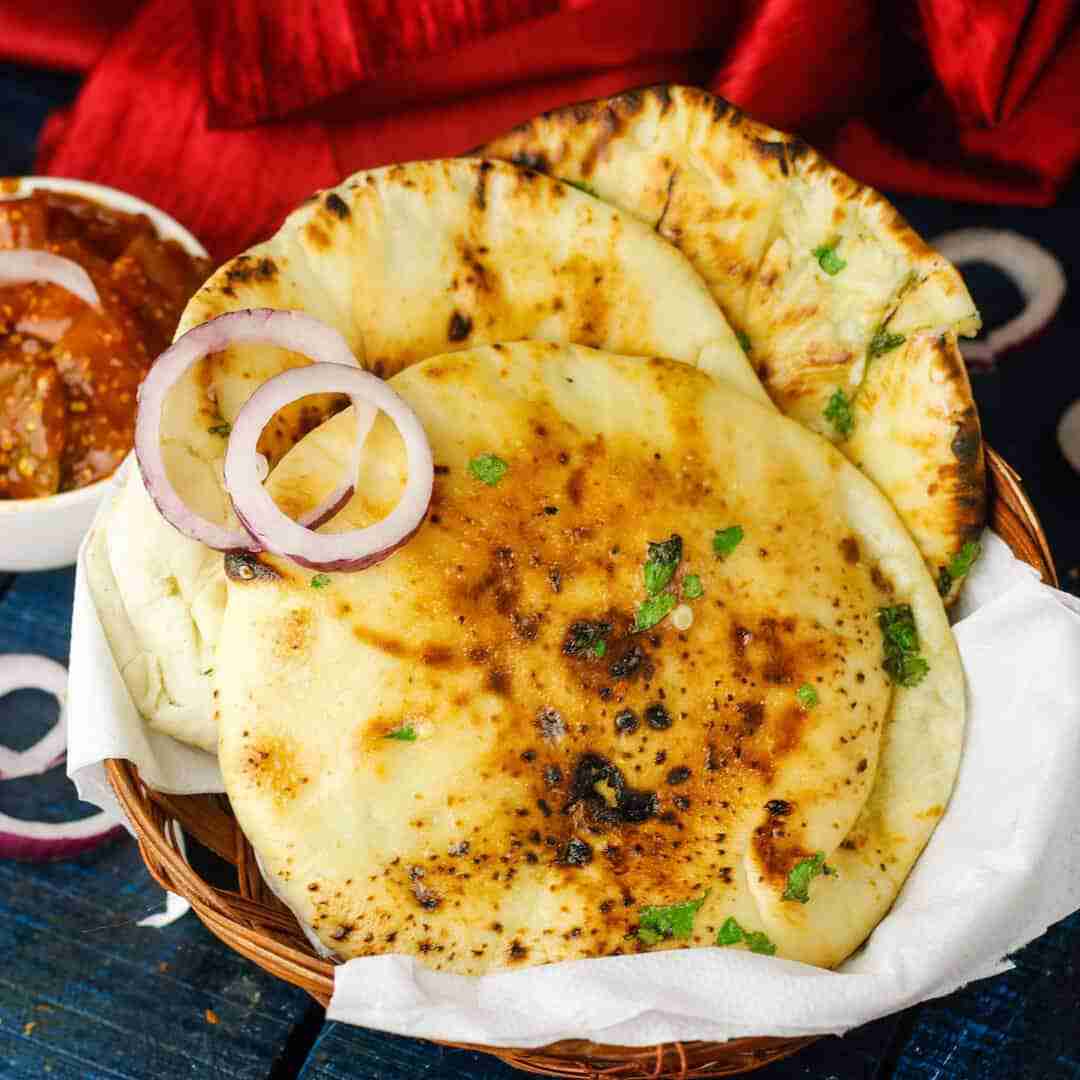 Garlic and Cheese Kulcha